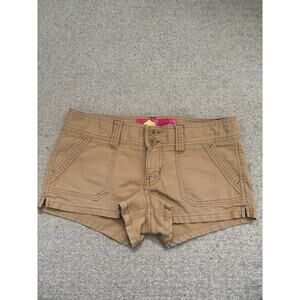 Y2K Abercrombie & Fitch Low Rise Cargo Short Shorts size 6